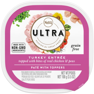 Nutro Ultra Turkey Entree Pate With Toppers