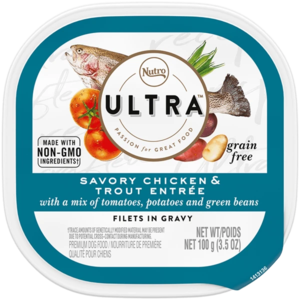 Nutro Ultra Savory Chicken & Trout Entrée Filets In Gravy