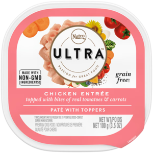 Nutro Ultra Chicken Entrée Paté With Toppers