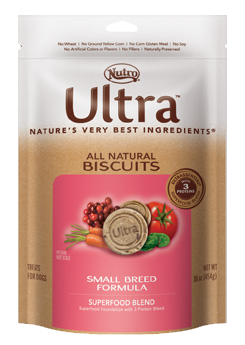 Nutro Ultra Small Breed Formula Dog Biscuits With Our Superfood Blend