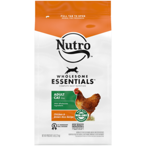 Nutro Wholesome Essentials Chicken & Brown Rice Recipe For Adult Cats