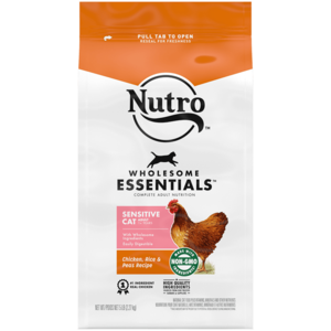 Nutro Wholesome Essentials Chicken, Rice & Peas Recipe For Sensitive Adult Cats