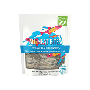 Only Natural Pet All Meat Bites 100% Wild Caught Minnows