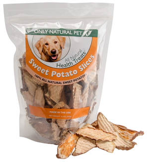 Only Natural Pet All Natural Health Treats Sweet Potato Slices