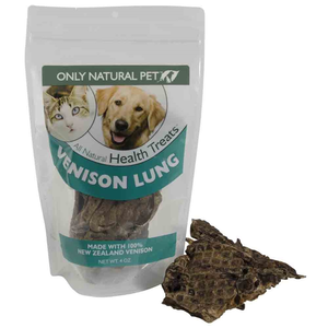 Only Natural Pet All Natural Health Treats Venison Lung