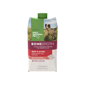 Only Natural Pet Bone Broth Beef Flavor
