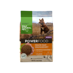 Only Natural Pet Canine PowerFood Puppy Poultry Feast