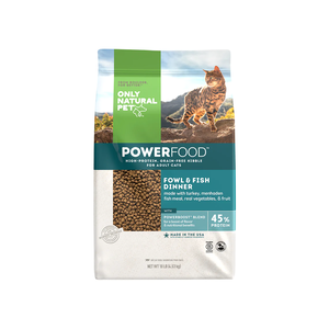 Only Natural Pet Feline PowerFood Fowl & Fish Dinner