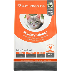 Only Natural Pet Feline PowerFood Poultry Dinner