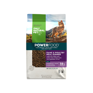 Only Natural Pet Feline PowerFood Game & Poultry Meal Dinner