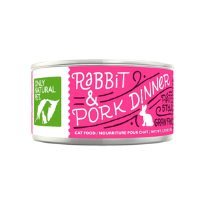 Only Natural Pet Grain-Free Pate Rabbit & Pork Dinner