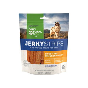 Only Natural Pet Jerky Strips Cage-Free Chicken Recipe