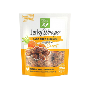 Only Natural Pet Jerky Wraps Cage Free Chicken Wrapped In Carrot