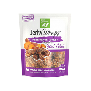 Only Natural Pet Jerky Wraps Free Range Turkey Wrapped In Sweet Potato