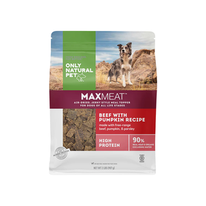 Only Natural Pet MaxMeat Air-Dried Beef With Pumpkin Recipe For Dogs