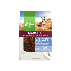Only Natural Pet MaxMeat Air-Dried Lamb & Whitefish With Pumpkin Recipe For Dogs