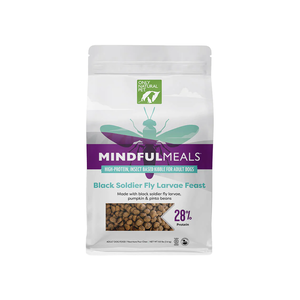 Only Natural Pet Mindful Meals Black Soldier Fly Larvae Feast