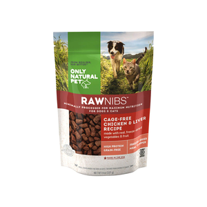 Only Natural Pet RawNibs Cage-Free Chicken & Liver Recipe