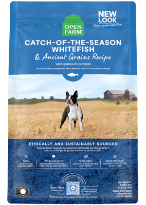 Open Farm Dry Dog Food Catch-Of-The-Season Whitefish & Ancient Grains Recipe