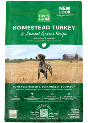 Open Farm Dry Dog Food Homestead Turkey & Ancient Grains Recipe