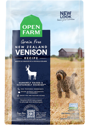 Open Farm Dry Dog Food New Zealand Venison Recipe