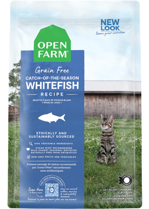 Open Farm Dry Cat Food Catch-Of-The-Season Whitefish Recipe