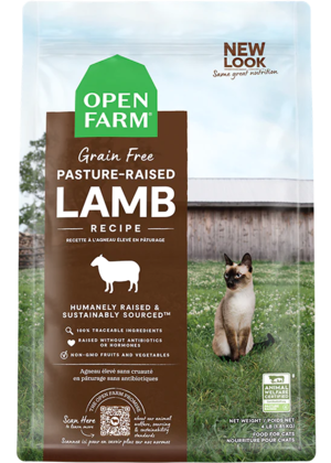 Open Farm Dry Cat Food Pasture-Raised Lamb Recipe