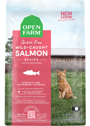 Open Farm Dry Cat Food Wild-Caught Salmon Recipe