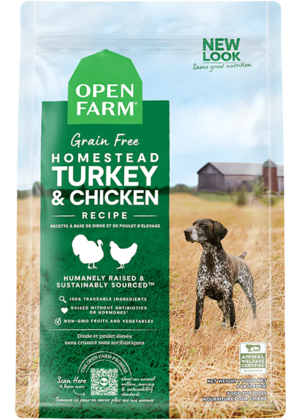 Open Farm Dry Dog Food Homestead Turkey & Chicken Recipe