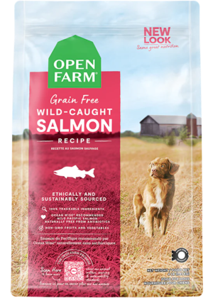 Open Farm Dry Dog Food Wild-Caught Salmon Recipe