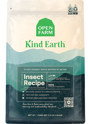 Open Farm Kind Earth Insect Recipe