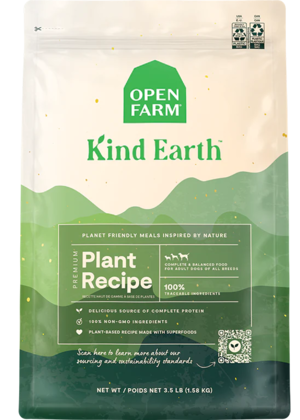 Open Farm Kind Earth Plant Recipe | Review & Rating | PawDiet