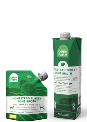 Open Farm Meal Toppers Homestead Turkey Bone Broth
