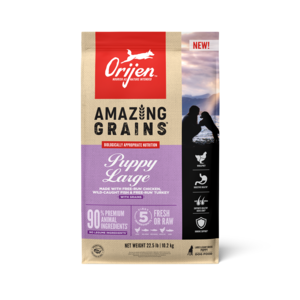 Orijen Amazing Grains Puppy Large Recipe
