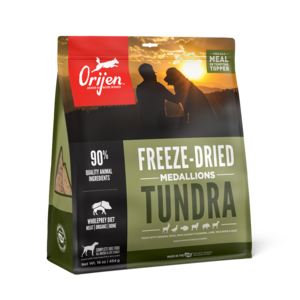 Orijen Freeze-Dried Dog Food Tundra Medallions