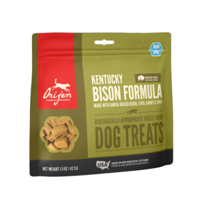 Orijen Freeze-Dried Dog Treats Kentucky Bison Formula