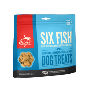 Orijen Freeze-Dried Dog Treats Six Fish