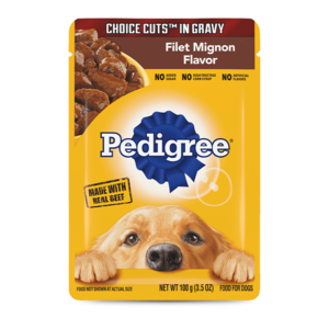 Pedigree Choice Cuts In Gravy Filet Mignon Flavor