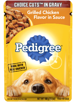 Pedigree Choice Cuts In Gravy Grilled Chicken Flavor In Sauce