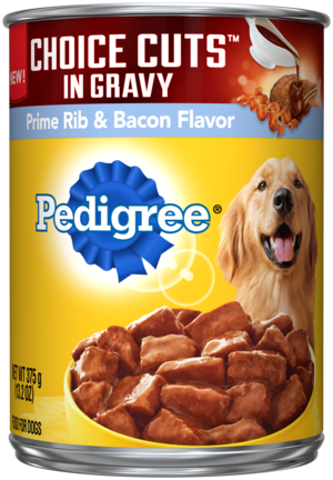 Pedigree Choice Cuts In Gravy Prime Rib & Bacon Flavor