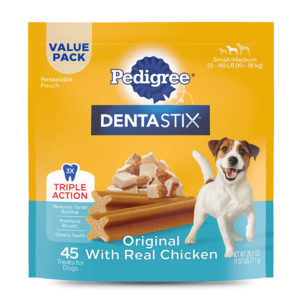 Pedigree Dentastix Original With Real Chicken For Small & Medium Breed Dogs