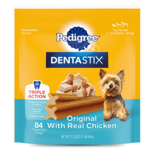 Pedigree Dentastix Original With Real Chicken For Toy & Small Breed Dogs