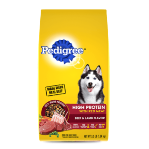 Pedigree High Protein With Red Meat Beef & Lamb Flavor