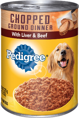 Pedigree Chopped Ground Dinner With Liver & Beef