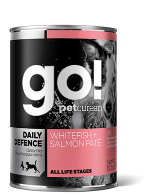 Petcurean Go! Daily Defence Whitefish + Salmon Pate