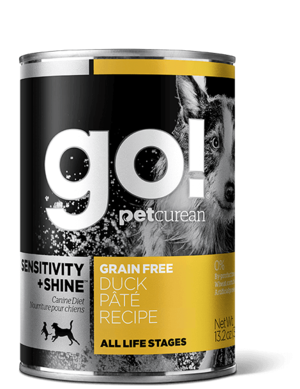 Petcurean Go! Sensitivity + Shine Grain Free Duck Pate Recipe