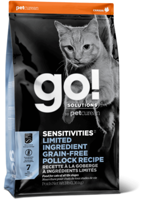Petcurean Go! Solutions (Sensitivities) Limited Ingredient Grain-Free Pollock Recipe
