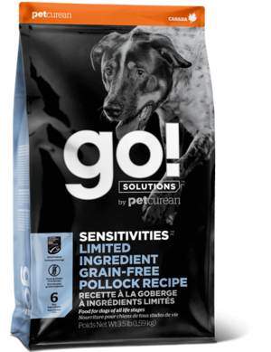 Petcurean Go! Solutions (Sensitivities) Limited Ingredient Grain-Free Pollock Recipe