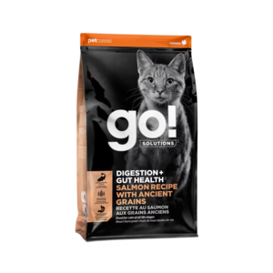 Petcurean Go! Solutions (Digestion + Gut Health) Salmon Recipe With Ancient Grains For Cats