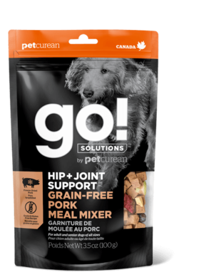 Petcurean Go! Solutions Grain-Free Pork Meal Mixer (Hip + Joint Support)